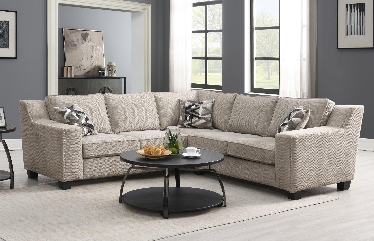 Preston Sand Living Room Collection