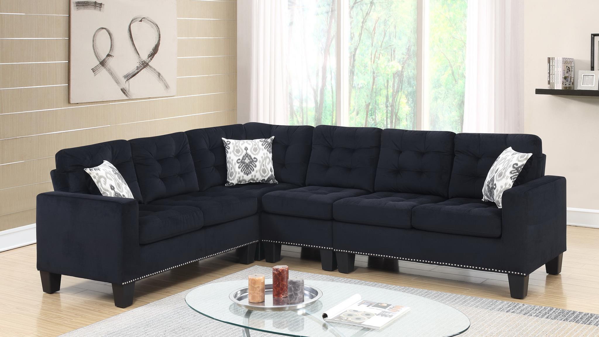 Edie Black Living Room Collection
