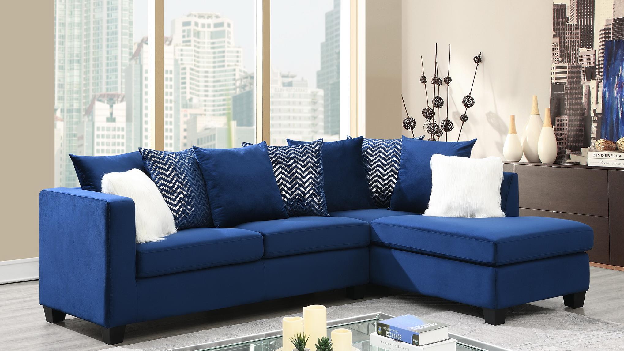 Bartlett Navy Living Room Collection