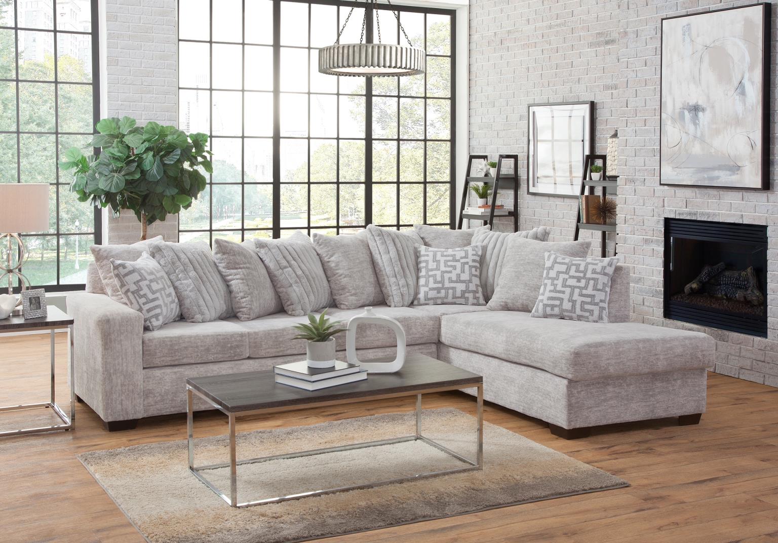 Junia Oyster Living Room Collection