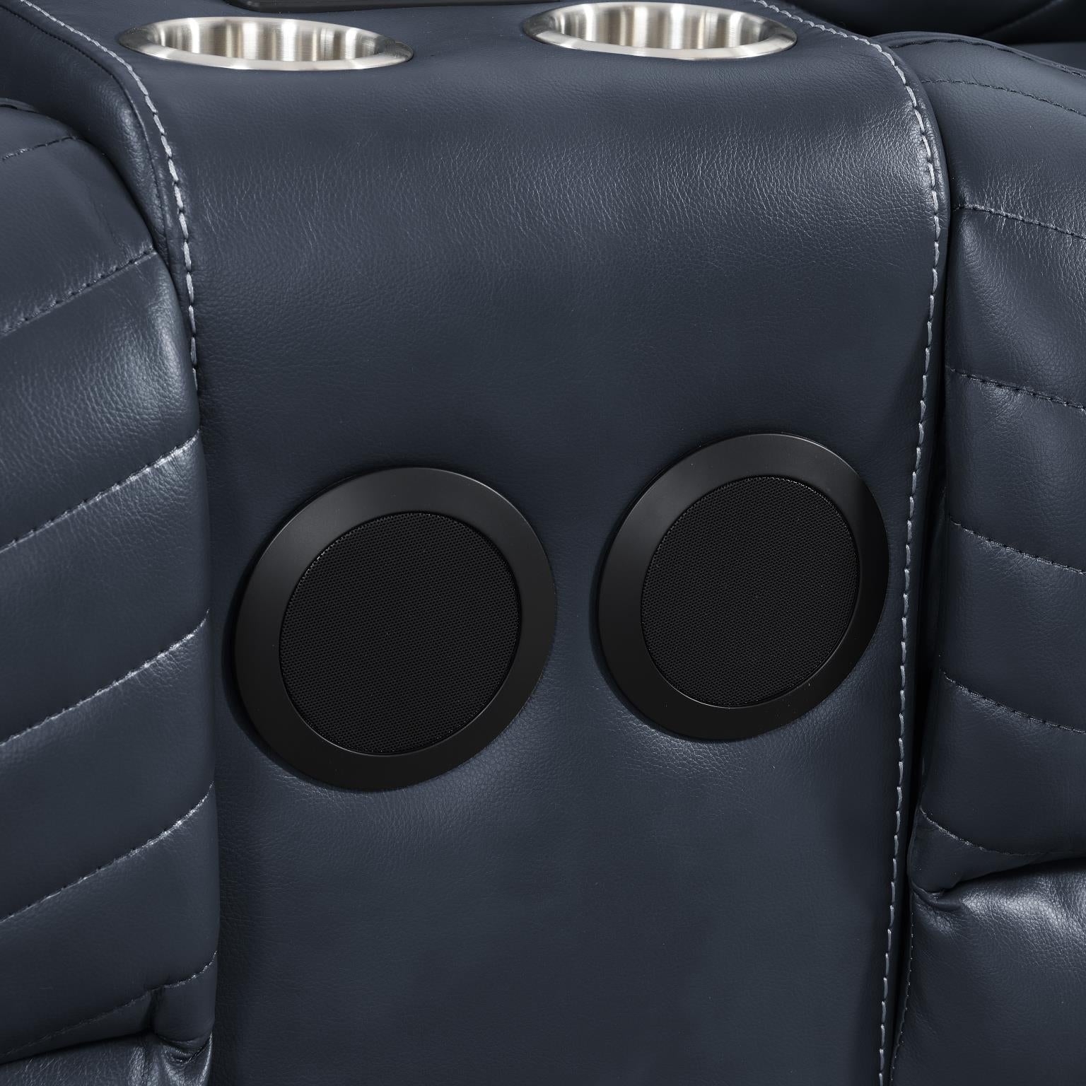 Power Reclining Sofa-Power Reclining Loveseat