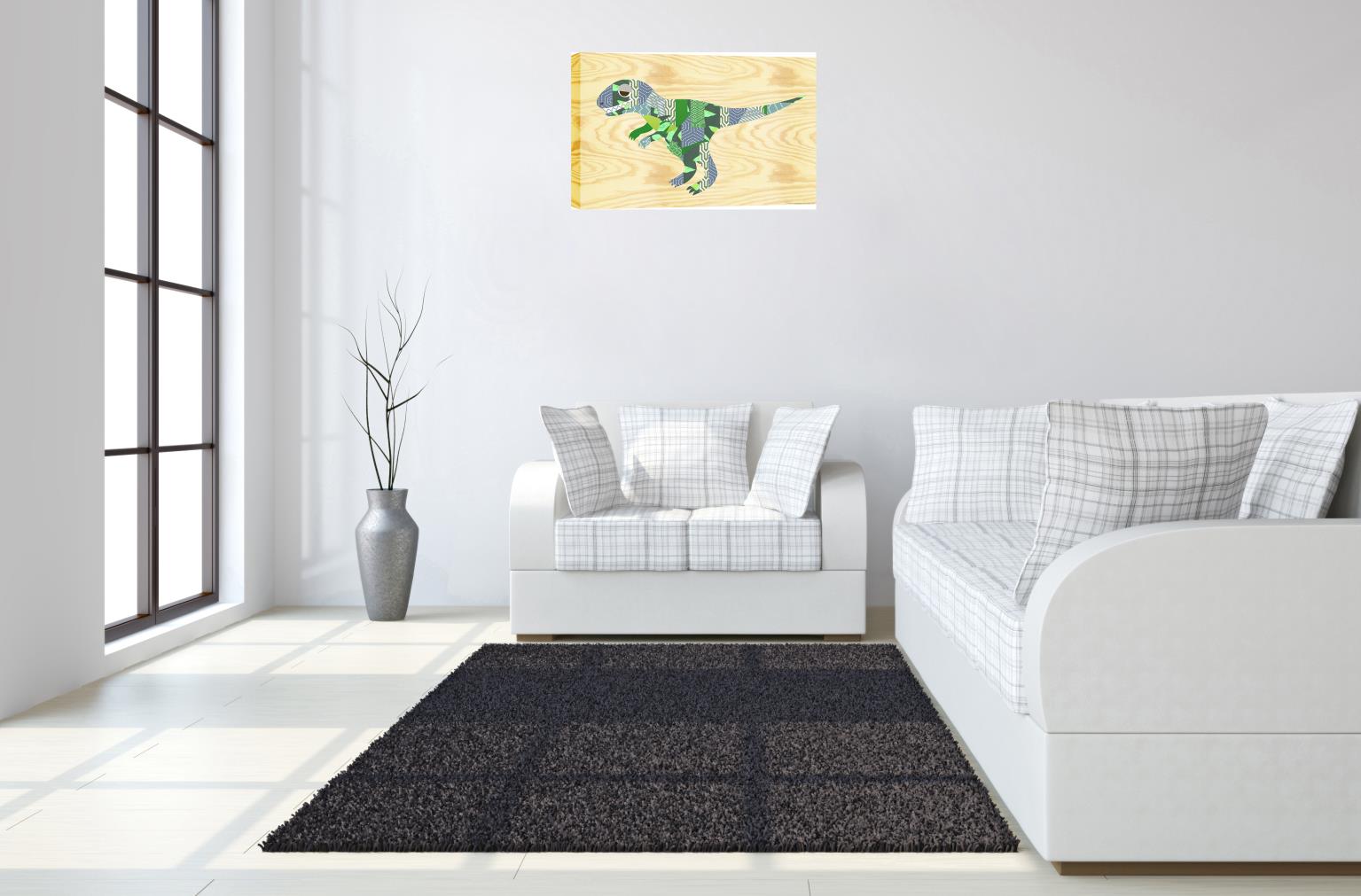 Gallery Wrapped Giclee On Canvas 1.5" Stretcher Bar Curated Canvas