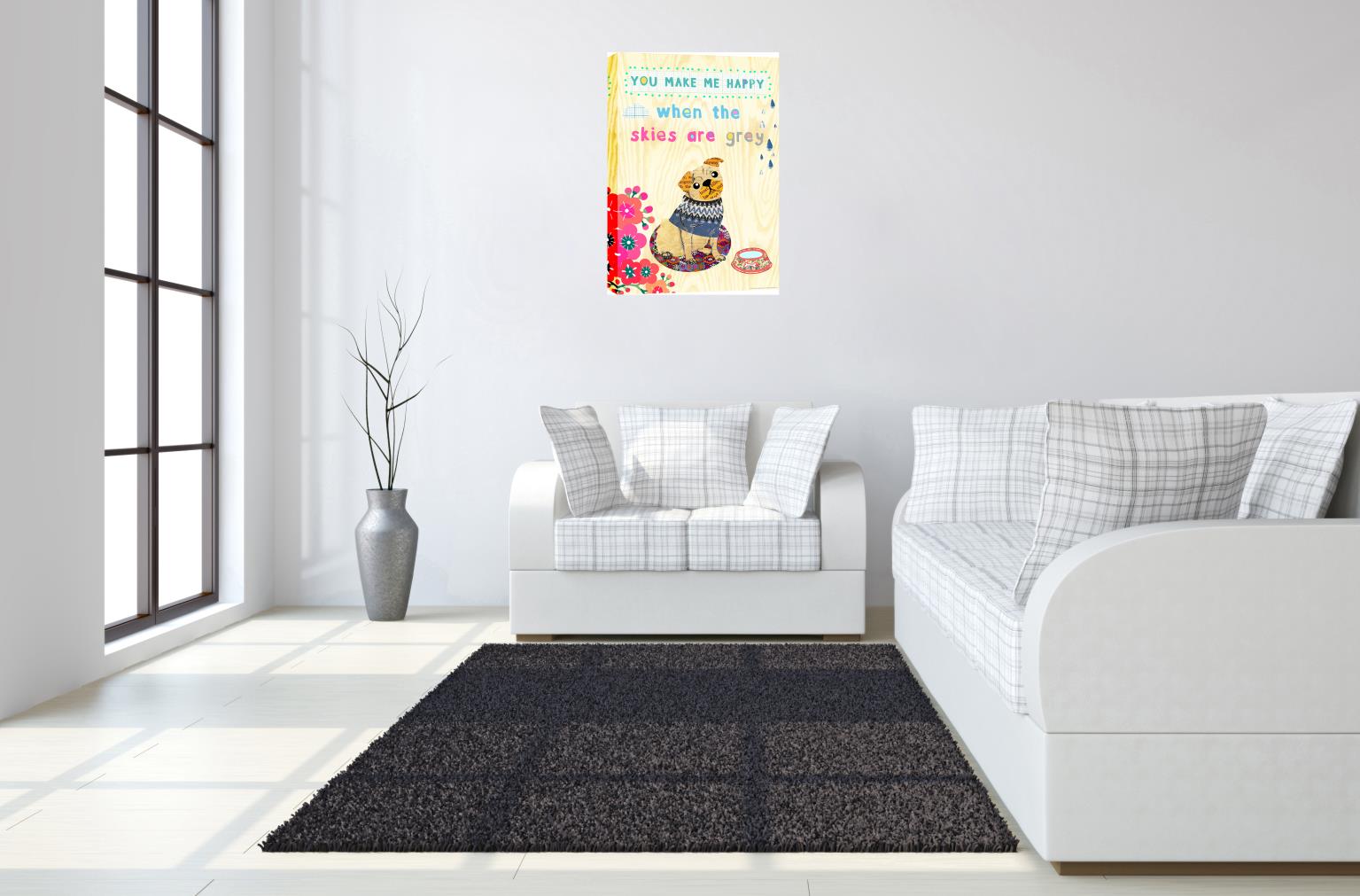 Gallery Wrapped Giclee On Canvas 1.5" Stretcher Bar Curated Canvas
