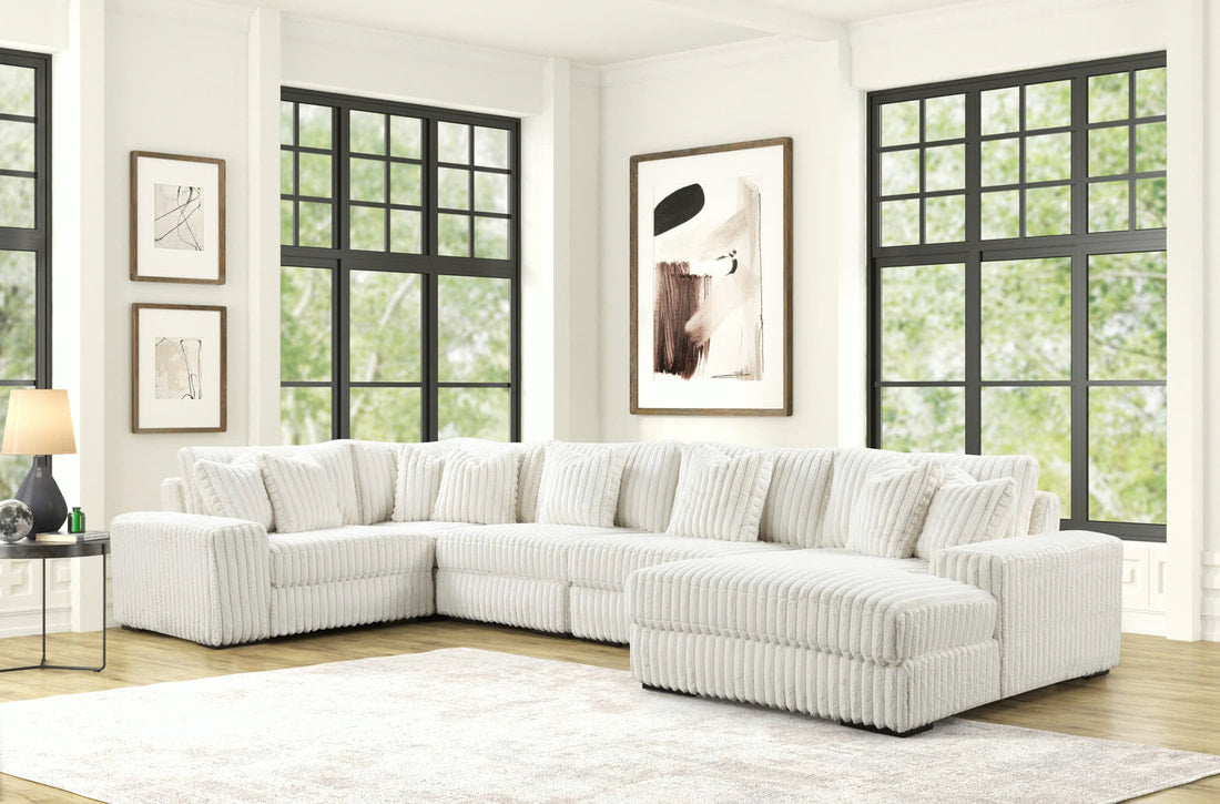 SEASONS2 5PC Oversized Sectional – FREE TV or Area Rug!