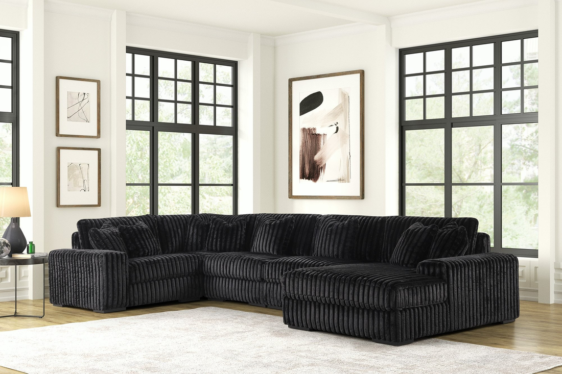 SEASONS2 5PC Oversized Sectional – FREE TV or Area Rug!