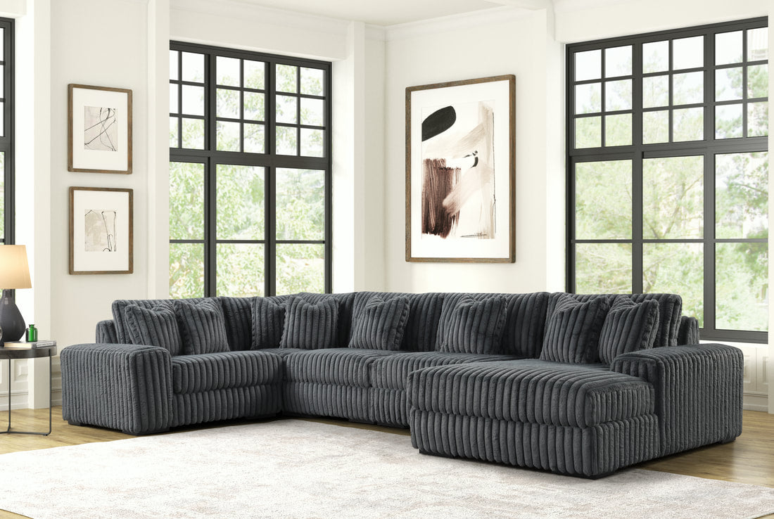 SEASONS2 5PC Oversized Sectional – FREE TV or Area Rug!