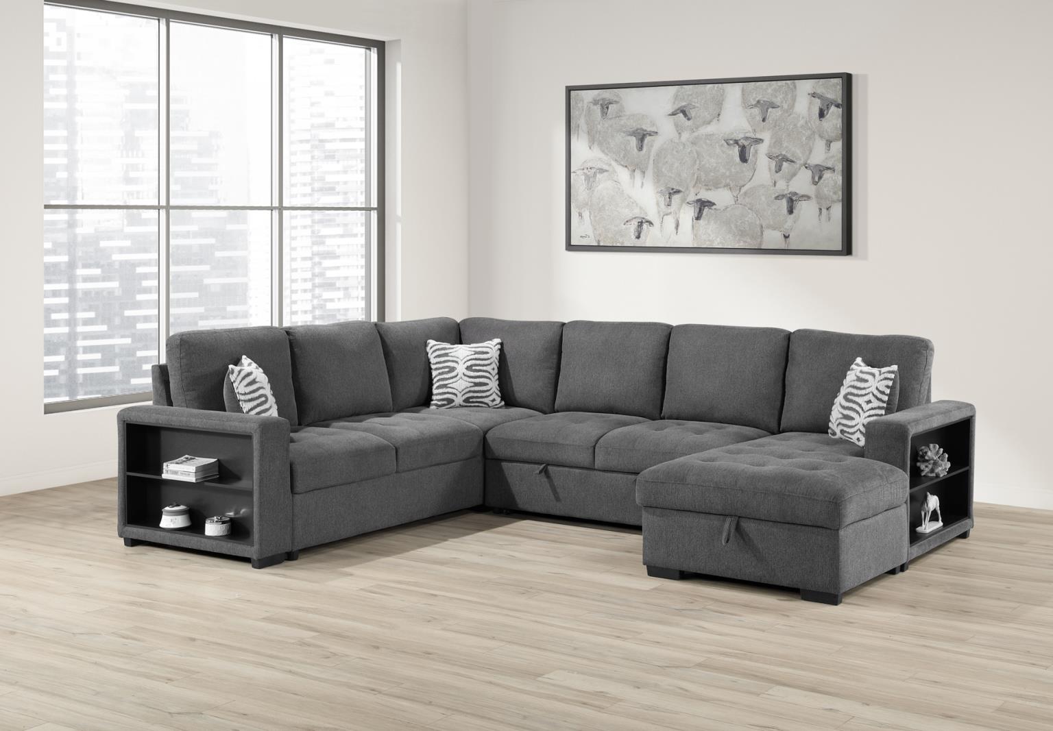 Gregale Gray Living Room Collection