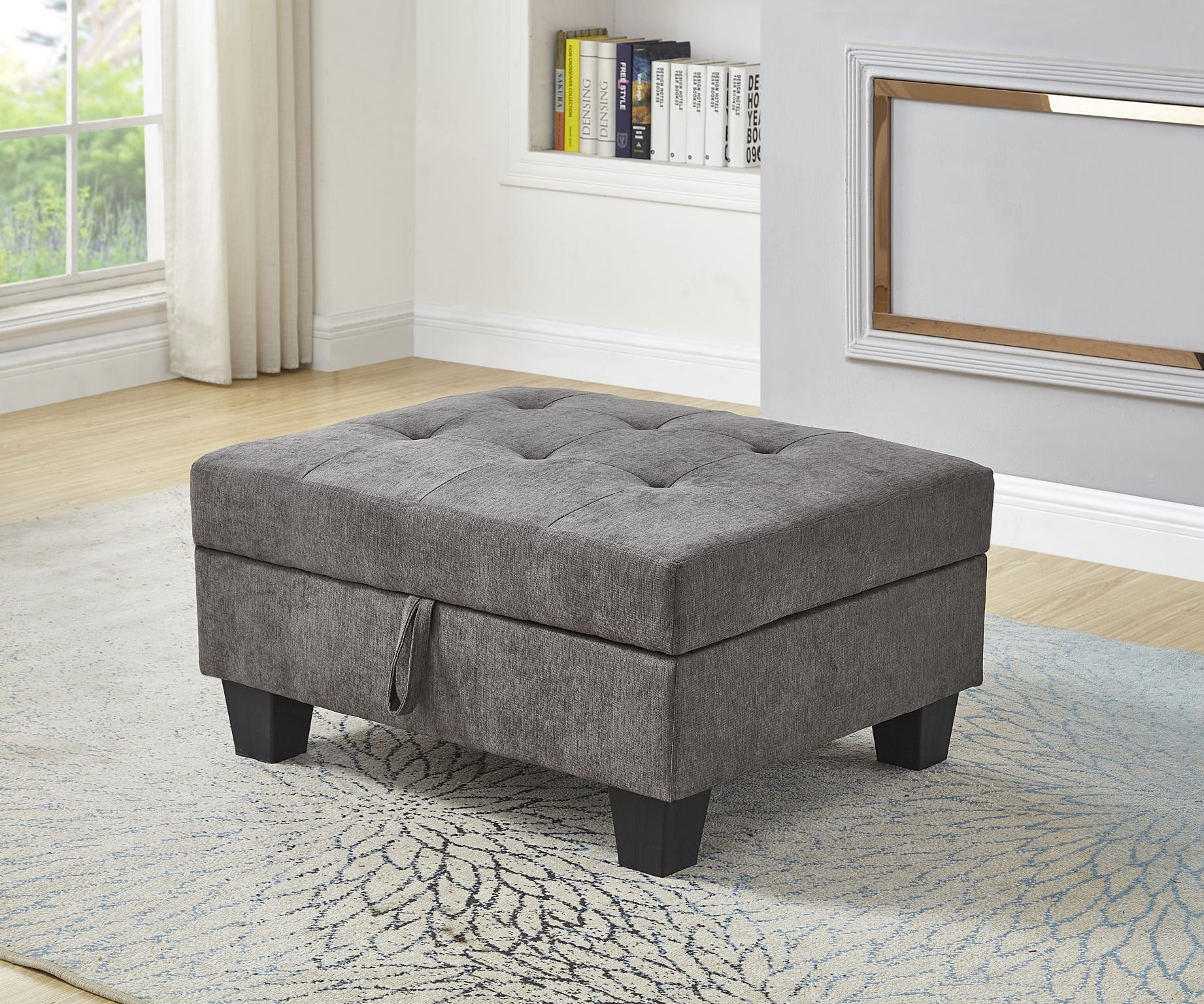 Alamo Charcoal Living Room Sectional
